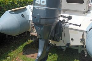 Gommone sacs 475 con carrello