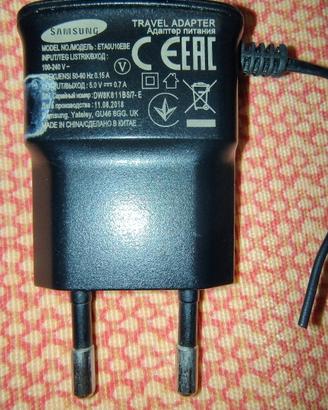 Samsung caricatore da parete con cavo di ricarica