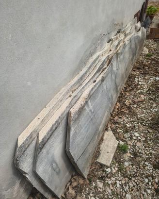 Tavole legno di quercia stagionato