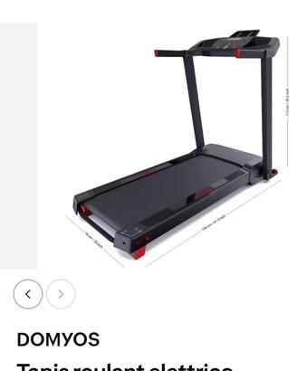 tapis roulant domyos 100E 