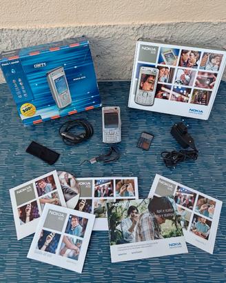 Nokia N70 Silver - Set Box Completo da collezione