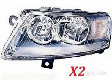 Coppia fari audi A6 avant