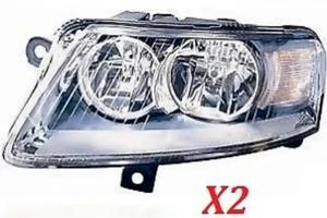 Coppia fari audi A6 avant