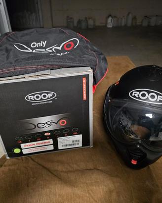Casco ROOF DESMO REVERSO mat black/orange