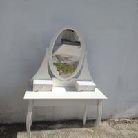 Specchiera shabby con cassetti 