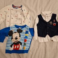 Maglione camicia neonato 18 mesi 