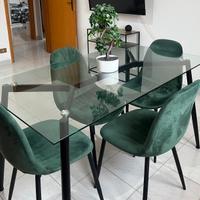 Tavolo 6 posti + 4 sedie