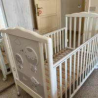 Lettino in legno Pali