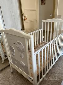 Lettino in legno Pali