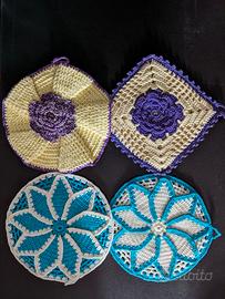 Presine artigianali Hand Made Fatte a mano cotone.