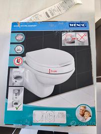 Sedile wc per disabili Wenko Secura Comfort 5 cm