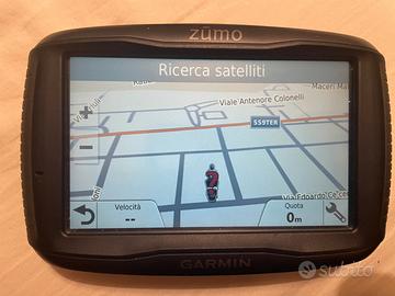 Navigatore garmin + supporto touratech
