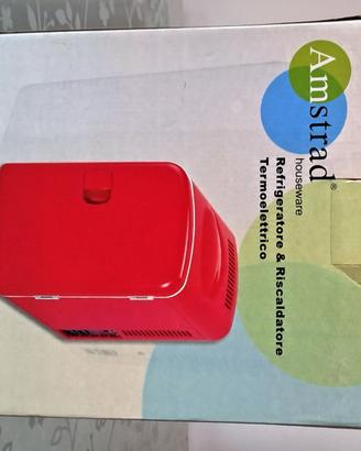 Mini Frigo per auto DC 12V 48W Bianco Amstrad 4 Lt