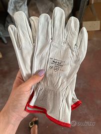 Guanti in pelle da lavoro