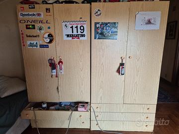 coppia di armadi 