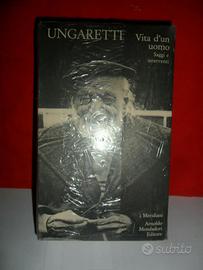 UNGARETTI VITA DI UN UOMO I MERIDIANI A. MONDADORI