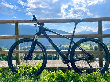 Mountain bike Focus in carbonio