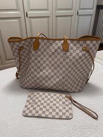Louis Vuitton Neverfull GM Damier Azur – Condizion