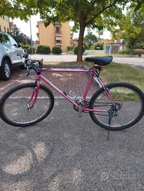 MTB bici 26" rosa/fucsia – cambio Shimano