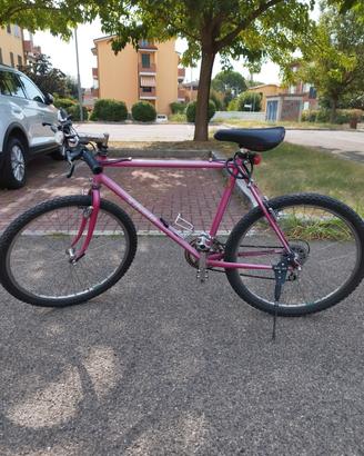 MTB bici 26" rosa/fucsia – cambio Shimano