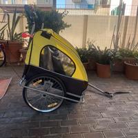 Rimorchio per bici