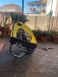 Rimorchio per bici