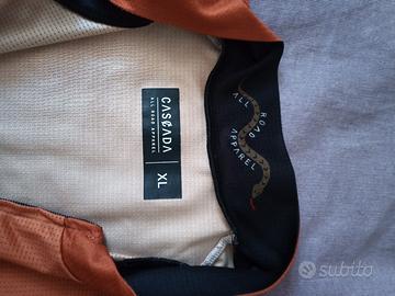 Completo da ciclismo uomo-maglia e pantaloni cargo