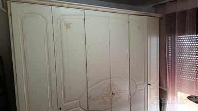 armadio avorio camera da letto