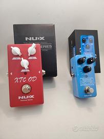 Effetti per chitarra Nux e Mooer