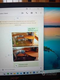 scrivania come nuova