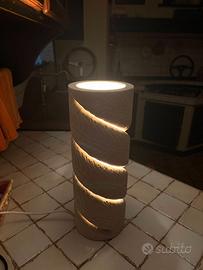 Lampada decorata / diffusore essenze vintage 40cm