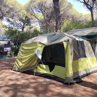 Tenda outsunny family 4 8+ attrezzatura campeggio