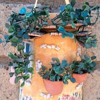 Tegola Coppo Decorata in Legno