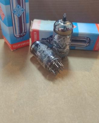 Coppia ECC88 Telefunken GA7 Philips 