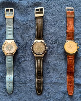 Lotto 4 orologi Swatch Originali - Irony e Auto