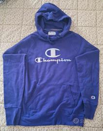 Felpa Champion viola con cappuccio 