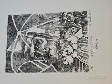 cartella d'arte massimo marchesotti  incisioni cer