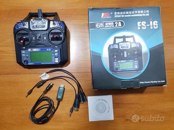 Trasmettitore + ricevitore Flysky