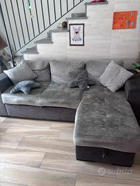 divano letto con chaise longue