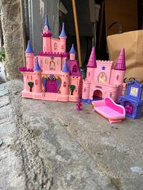 castello giocattolo rosa