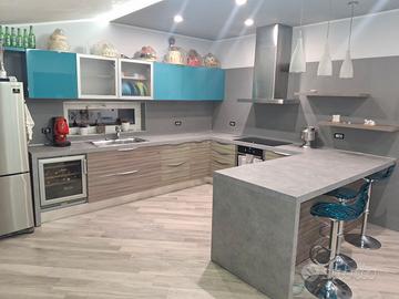 cucina con penisola 