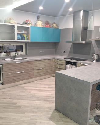 cucina con penisola 