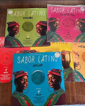 Lotto dischi vinile vinile Sabor Latino