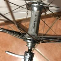 ruota anteriore shimano durace-mavic