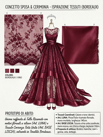 Tessuti da sposa/cerimonia - Coordinato