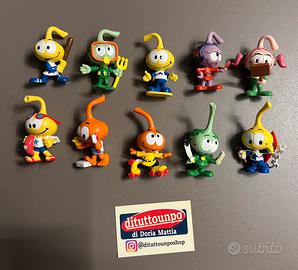 LOTTO 10 PERSONAGGI SNORKY ANNI 80