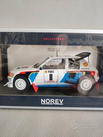 Norev Peugeot 205 T16 1986 Monte Carlo 1:18 Rarità