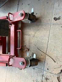 Carrello alza moto
