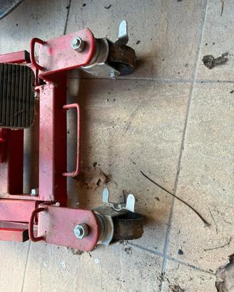 Carrello alza moto