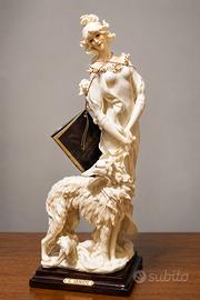 Giuseppe Armani Capodimonte - Dama con Levriero